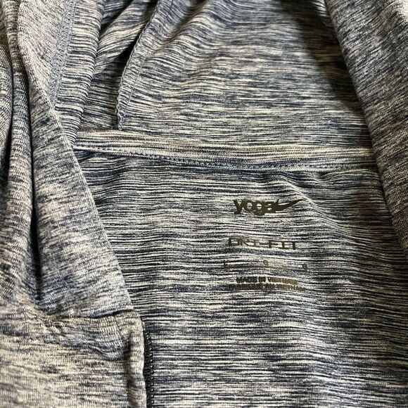 Nike Yoga Blue Heathered Athletic Workout Hoodie Men Large - Picture 3 of 6